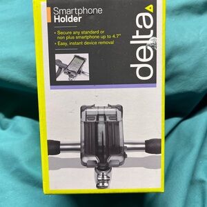 Delta Smartphone Holder - Black and Yellow